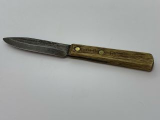 Vintage Ontario Knife Co.  Old Hickory Usa Made Knife Tru - Edge