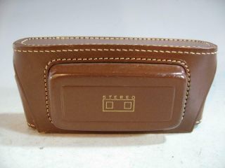 Vintage Tdc Or Realist Stereo Camera Leather Case 100