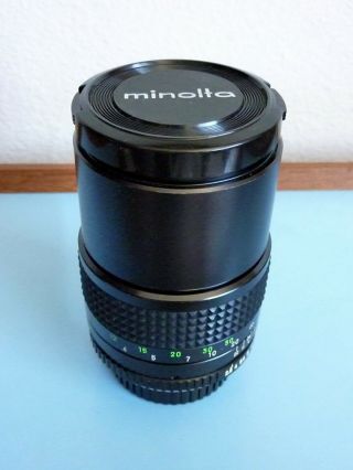Minolta Mc Tele Rokkor - X Pf 135mm F/2.  8 Lens