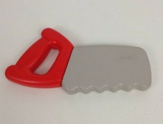 Little Tikes Replacement Toy Vintage 90s Tool Bench Noise Rattle Hand Saw