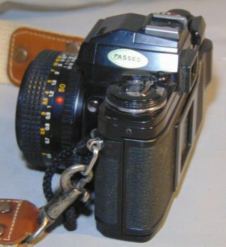 Vintage Minolta X - 700 MPS 35mm SLR Black Film Camera w/ Strap Estate Fresh 6