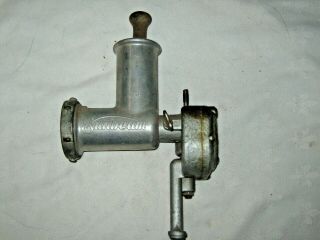 A Vintage Sunbeam Mixmaster Meat Grinder Attachment A6b With Paddle