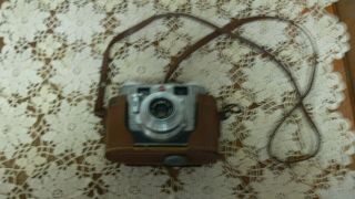 Vtg Kodak Signet 35 Art Deco Camera W 44 Mm Ektar Lens And Case