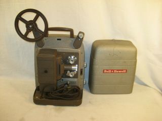 Vintage Bell & Howell Model 253 Ax 8mm Movie Projector Needs Cord