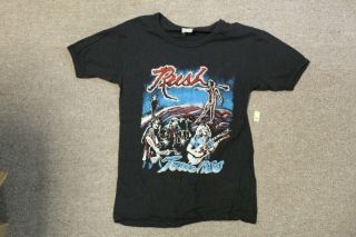 Vintage Rush 1980 Concert Tour T - Shirt (large) J246