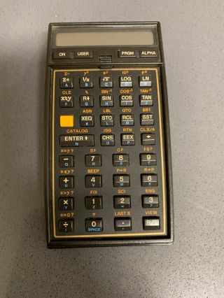 Hewlett Packard Scientific Calculator Hp - 41cx
