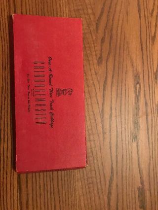 Vtg Drueke Once Around Three Track Cribbage Master 1950 Game With Pegs Rules
