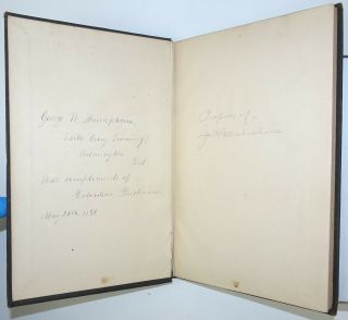 ROBERDEAU BUCHANAN Life Of The Hon.  THOMAS McKEAN 1890 SIGNED 2