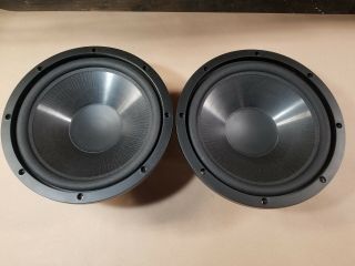 Matched Pair Infinity Cs3009 Cs 3009 8 Ohm 10 " Woofers,