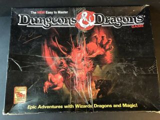 Tsr Boardgame Dungeons & Dragons Board Game Vintage 1991 D&d
