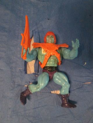 Faker Evil Robot Masters Of The Universe Vintage 1983 Mattel Motu Wave 2 He - Man