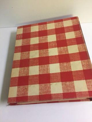 Vintage 1953 6th Printing Better Homes and Gardens Cookbook 5