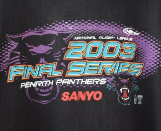 Vintage T - Shirt Mens Size XXXL - 2003 Penrith Panthers Final Series - NRL - 4