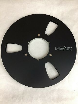 Revox 10.  5 " Take Up Metal Reel 1/4”