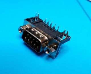 Replacement Amiga Db9 Db9m Mouse / Joystick Port | For A600 A1200 Reamiga 9 Pin