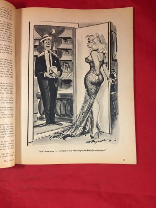 Vtg Rogue Aug 1956 Bill Wenzel Ward Bettie Page Bunny Yeager Girlie Risqué Pinup 6