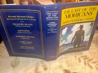 James Fenimore Cooper,  N.  C.  Wyeth The Last Of The Mohicans 6th Printing 1986
