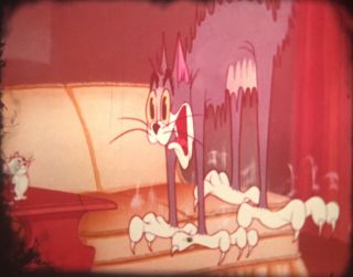 Tom And Jerry 16mm film “The Missing Mouse ” 1953 Vintage Cartoon 8