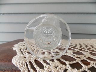 Vintage Anchor Hocking Clear Glass Wexford Pattern Wine Whiskey Decanter Bottle 4