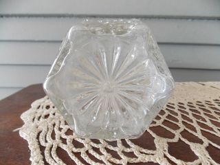 Vintage Anchor Hocking Clear Glass Wexford Pattern Wine Whiskey Decanter Bottle 5
