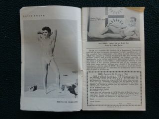 Gay: TRIM 25 Scarce vintage physique muscle guys bodybuilders 1961 Rebel Don 2