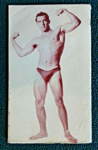 Gay: TRIM 25 Scarce vintage physique muscle guys bodybuilders 1961 Rebel Don 3