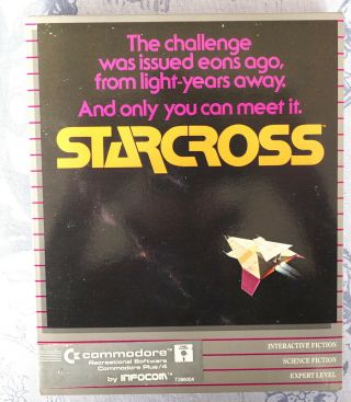 Starcross - Vintage Infocom Game For Commodore Plus/4
