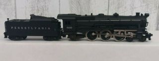 Vintage Trix N Scale Pennsylvania Railroad 4 - 6 - 2 Steam Engine 5495