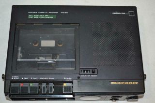 Marantz PMD201 Portable Cassette Recorder Player 6