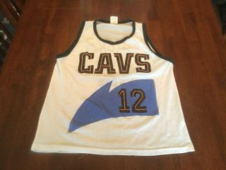 Vintage 90s Cleveland Cavaliers Brevin Knight Promo Jersey Youth Xl Boys Nba
