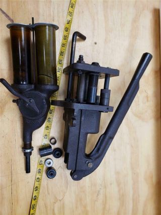 Vintage Herters Model 7 - 64 - N72m 12 Ga Shotshell Reloading Press Shotgun