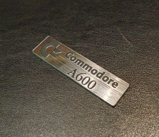 Commodore Amiga 600 Label / Logo / Sticker / Badge 49 x 13 mm [261] 3
