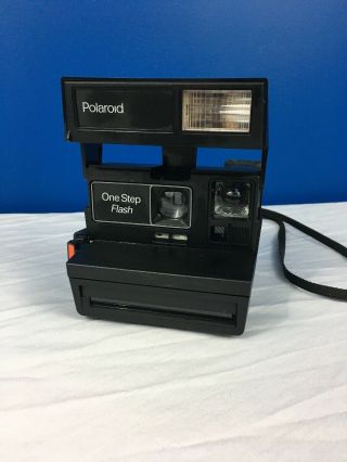 Vintage Polaroid One Step Flash 600 Instant Film Camera