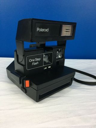 Vintage Polaroid One Step Flash 600 Instant Film Camera 2