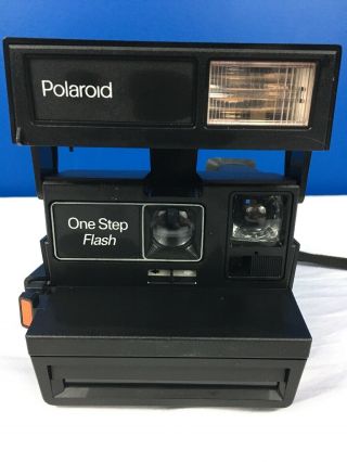 Vintage Polaroid One Step Flash 600 Instant Film Camera 5