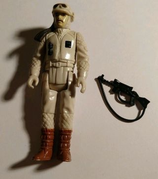 Vintage Star Wars Rebel Commander Complete With Gun 1980 Empire Strikes Back