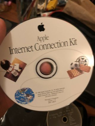 Vintage Apple Internet Connection Kit Cd 1996