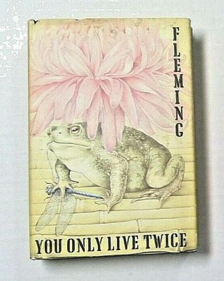 You Only Live Twice By Ian Fleming First Edition 1st Printing 1964 Uk Hardcover