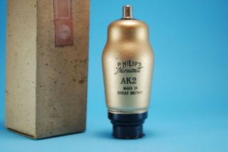 Philips Ak2 Nos Nib Vacuum Tube Valve Rohre Vintage Radio