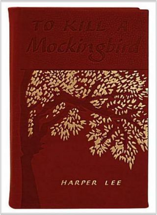 To Kill A Mockingbird Red Leather Gift Ed Harper Lee Comes Boxed