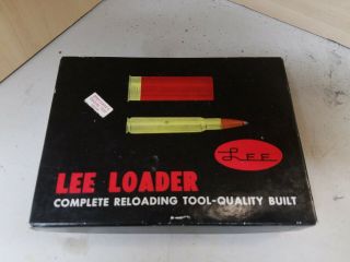 Vintage Lee Classic Shotshell Shotgun Loader 12 Ga Hand Reloading Gauge 1969 Set