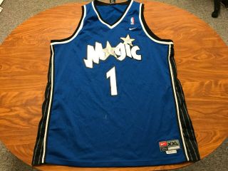 Mens Vintage Nike Tracy Mcgrady Orlando Magic Stitched Basketball Jersey 2xl
