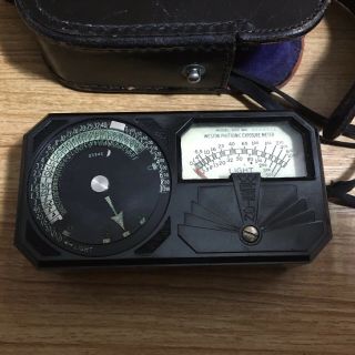 Vintage Weston Phototronic Exposure Meter Complete With Leather Case
