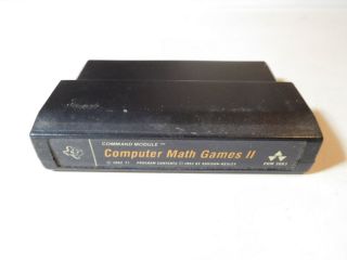Ti - 99 Computer Math Games Ii Texas Instruments Cartridge -