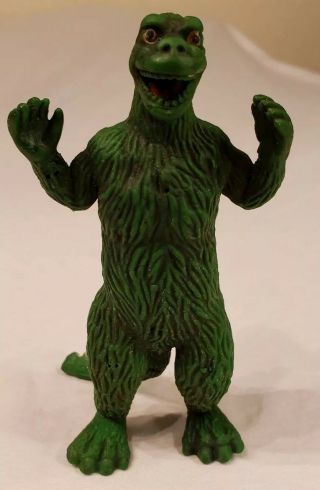 Vintage 1978 Godzilla Rubber Figure Toho Ltd Glj Toy Co York 5 "