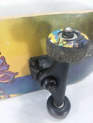Channel One Skateboard Marty Jinx Jimenez Early 90 ' s 31 X 7.  5 Inches Vintage 4