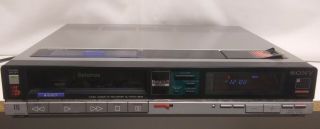Sony Betamax Sl - Hfr60 Video Cassette Recorder Beta Tape Player