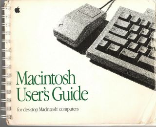 Vintage 1991 Apple Macintosh User 