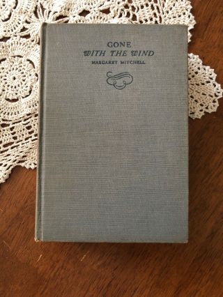 Gone With The Wind By Margaret Mitchell 1st Edition - 39th Printing Oct 1936