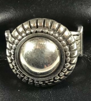 Vintage Sterling Silver Indian Made Ring.  Size9 1/2